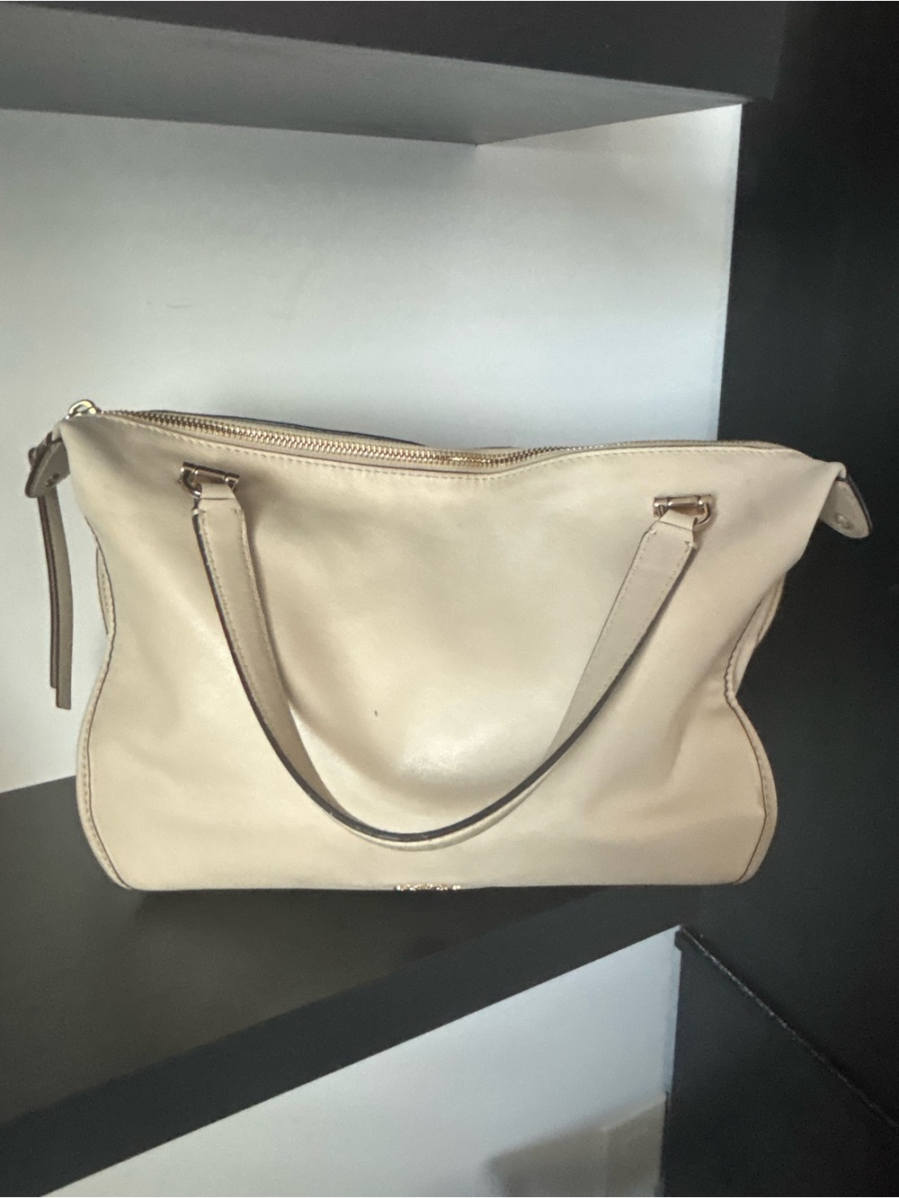 Coach Madison Leather Smythe Satchel.